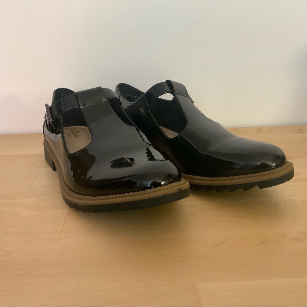 mary jane clark’s womens 9.5 eu 41 black like‎ new - Picture 6 of 11